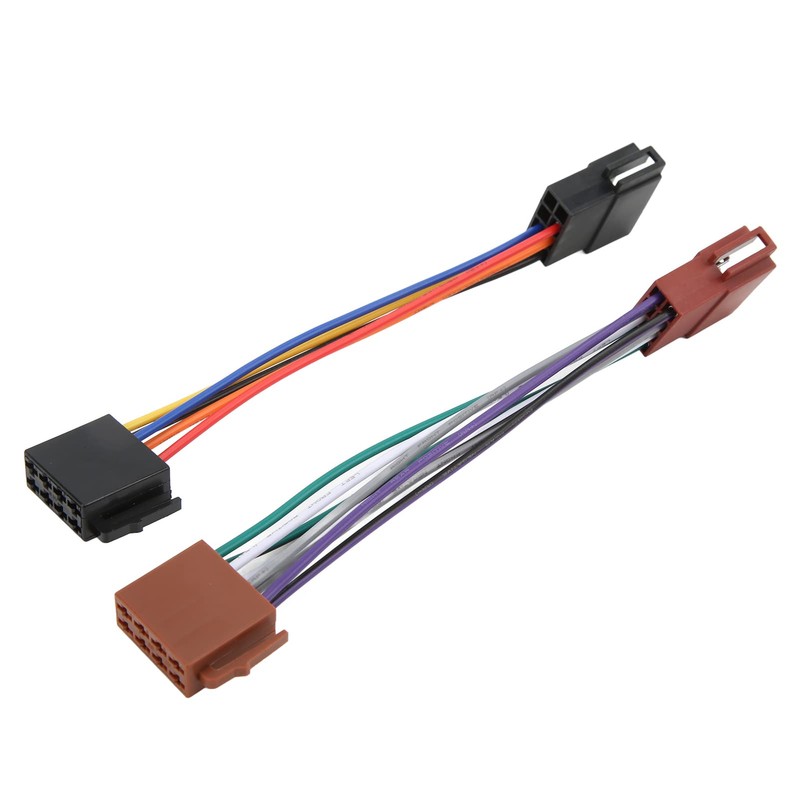 ISO Radio Wire Connector Wiring Harness Adapter Plug Male to