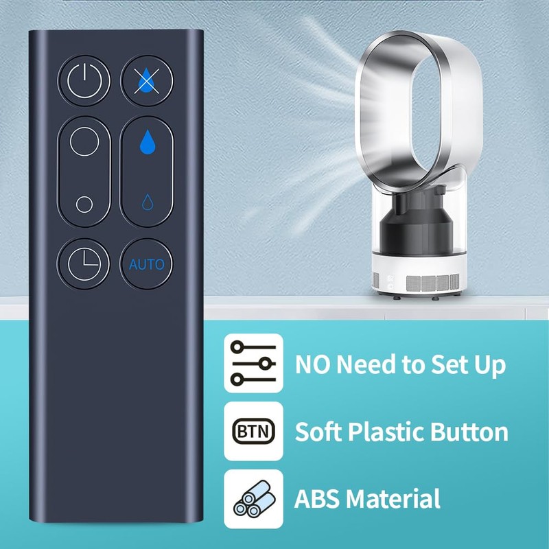 New 303117-01 966569-06 Replacement Remote Control for Dyson Fan AM10