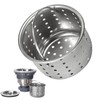 Deep Sink Strainer Basket – Fits Standard 3-1/2" Kitchen Drains