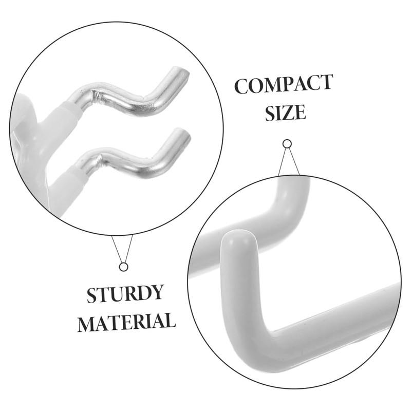 SHINEOFI Heavy Duty Pegboard Hook Versatile Wall Organizer for Tools