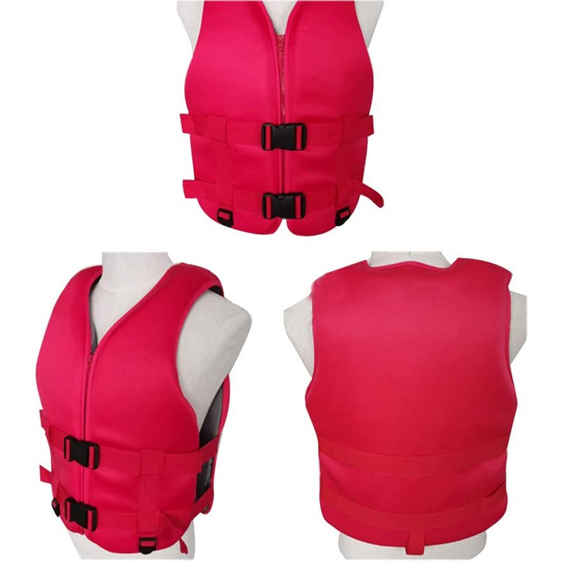 Summer Life Jacket Adult Buoyancy Vest Children Diving Training Breathable
