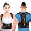 KLONVS Hunched Belt, Women's, Posture Support, Breathable, Lightweight, Rolled Shoulder,