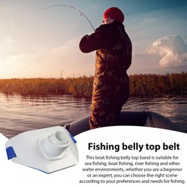 Fishing Waist Belt | Adjustable Waist Gimbal Belt Padded Fishing Waist Belt | Adjustable Waist Gimbal Belt Padded Fishing Waist Belt for Sea Fishing