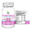 Probióticos Fem 100 Cápsulas, Probióticos Para Mujer con 8 Cepas