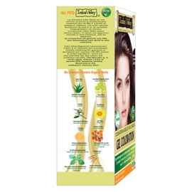 Indus Valley Permanent Gel Hair Color Copper Mahogany 5.4 (Multiple Application Pack) with Orange Aroma