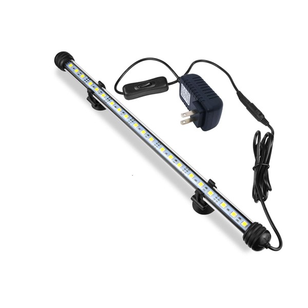 COVOART 15 inches LED Aquarium Light, 8W Fish Tank Light