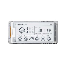 Heltec Meshtastic LoRa ESP32 SX1262 E-Paper Monitor Development Kit 2.13 Inch E-Ink Display Screen WiFi Bluetooth Black White Price Tag IoT Compatible with Arduino (902-928MHz)
