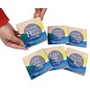 Inkdotpot Set of 6 Drink Coasters Decorative Non,Slip Cork Base