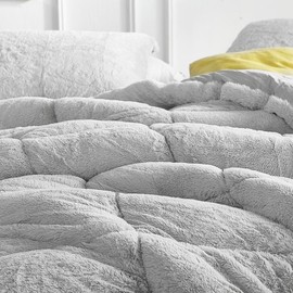 Are You Kidding Bare - Coma Inducer Oversized Comforter - Antarctica Gray - Size: Queen