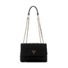 GUESS Giully II 2 Compartment Convertible Flap Black
