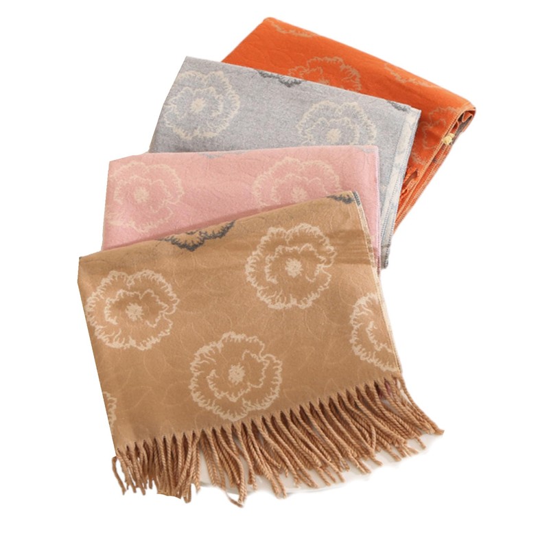 GFM® CSHSHL-B Cashmere Blend Scarf - Tree of Life Trees