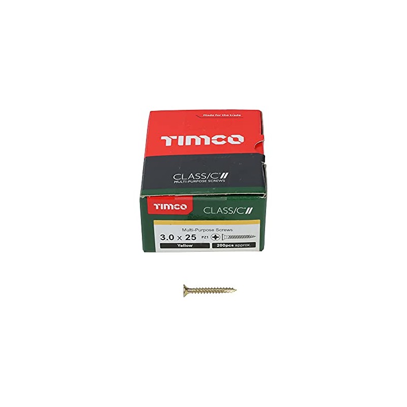 TIMCO Classic Multi-Purpose Screws - PZ - Double Countersunk -