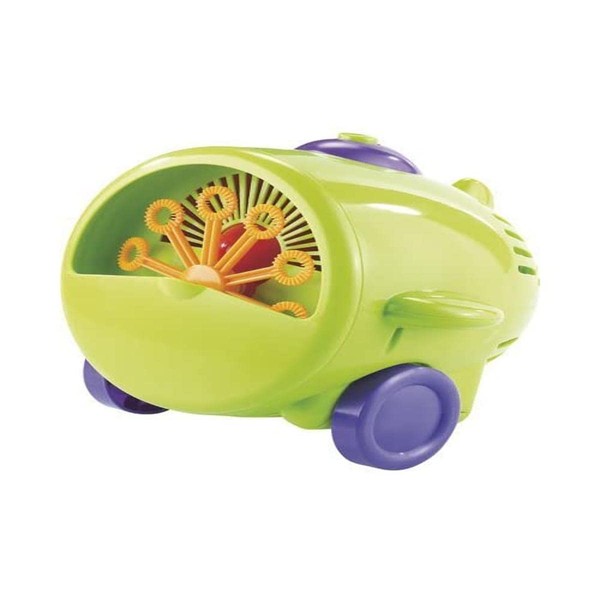 infactory bubble machine: Soap bubble machine in a fun aviator