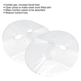 Face Mask Sheets, 100PCS DIY Facial Mask Preservative Film Wrapped Paper Moisture Retention Face Mask Face Sheet Maskes Facial Day Creams for Beauty Disposable Wrap Mask Face Mask Skin Care