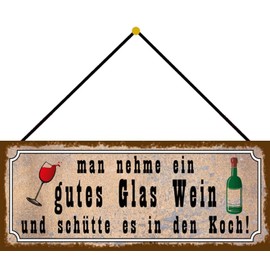 Schatzmix Tin-Plate Sign, Sheet metal, Multicoloured, 27x10 cm