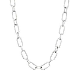 LIEBESKIND Necklace LJ-0917-N-43 Silver, Stainless Steel, none