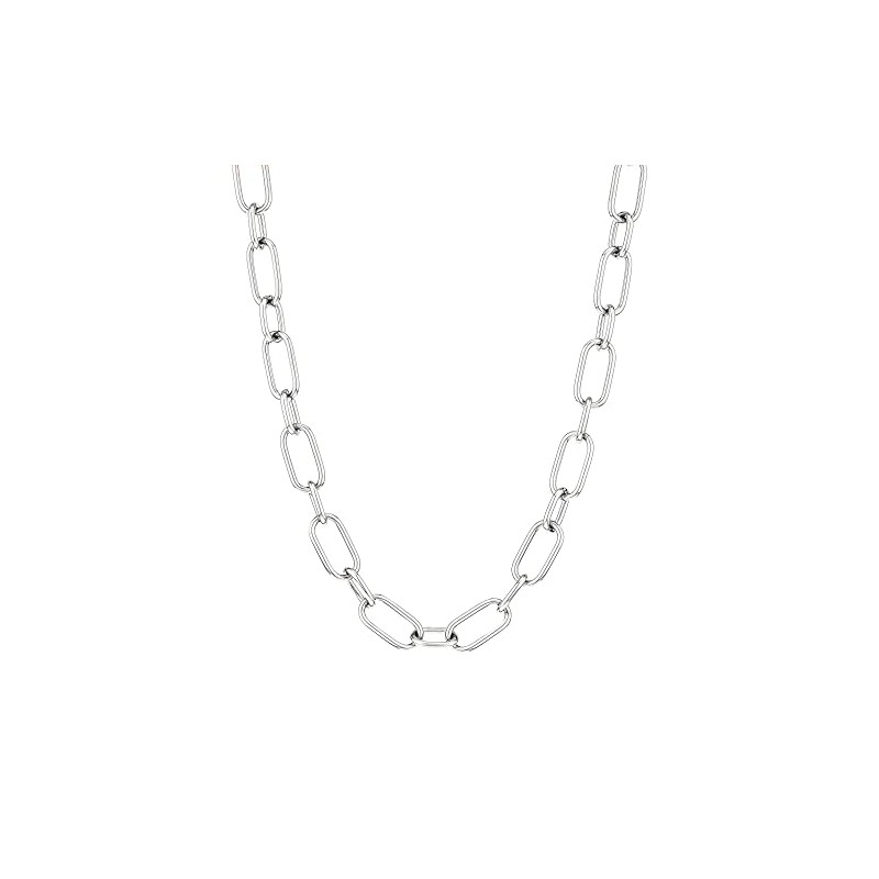 LIEBESKIND Necklace LJ-0917-N-43 Silver, Stainless Steel, none