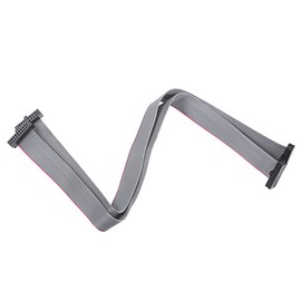 sourcing map IDC 16 Pins Connector Flat Ribbon Cable Female Connector Length 20cm 1.27mm Pitch,2pcs