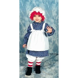 Costumes For All Occasions 12112 Raggedy Ann Toddler 2 to 4 Multicolored