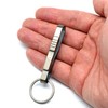 TUNUKE Titanium Belt Clip Key Clip Key Hook Key Chain