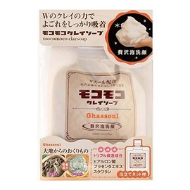 モコモコクレイソープ 100g 泡立てネット付き