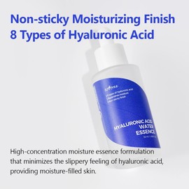 ISNTREE Esencia Facial Hyaluronic Acid Water Essence - Coreana con 8 Tipos de Ácido Hialurónico, Hidratante, Textura Ligera No Pegajosa, 50 ml