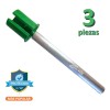 3 Barra Magnesio Para Calentador Solar C/adaptador Plástico