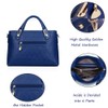 FiveloveTwo Women 4Pcs Top Handle Satchel Hobo PU Leather Handbag