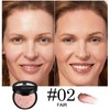 SHEBEEDO Colour Correcting Powder Foundation, Long-lasting 24H Wear, Shimmer Brick