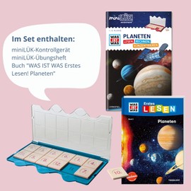 miniLÜK: 1st / 2nd Class miniLÜK Set What is Planets ― Reading, Calculating, Concentrating (miniLÜK Sets: Box + Exercise Book)