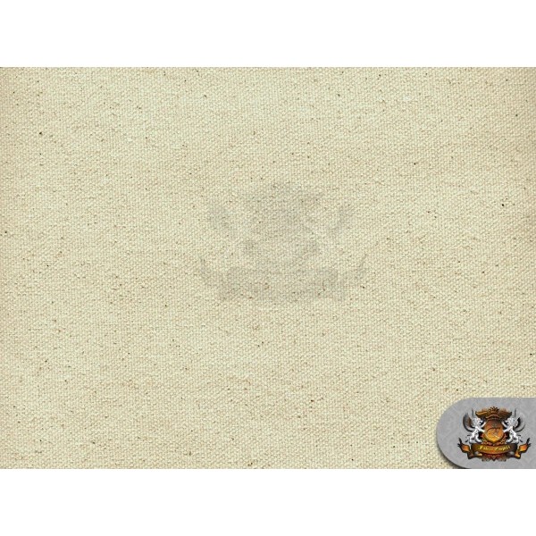 Canvas Duck 10 oz Dyed Solid Fabric PURE CREAM /