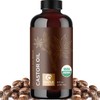 Aceite de Ricino Orgánico Maple Holistics Organic Castor Oil, Cold-Pressed,