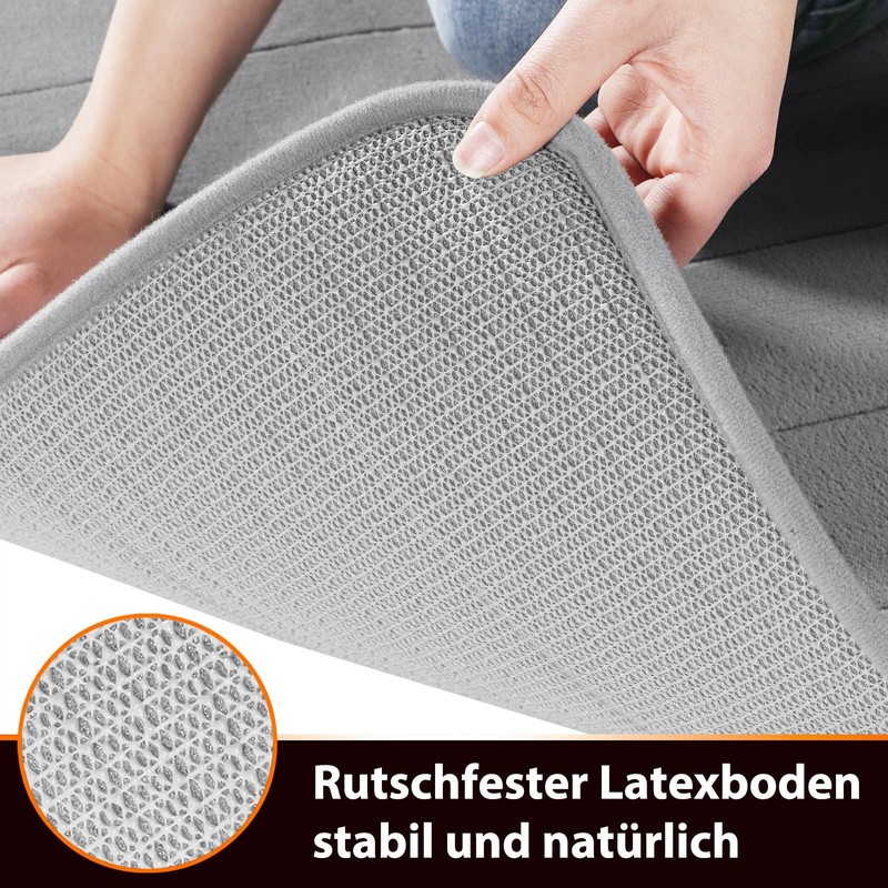 Yimobra Non Slip Bath Mat, 90 x 60 cm, Super