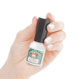Mustache Powder Nail Moonlight Silver