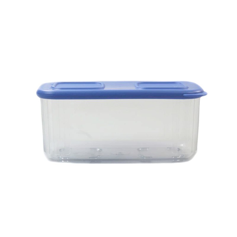 Tupperware Fridge Clear Mates 460ml Clear Blue Fresh Tower Can