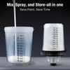 Disposable Paint Cups 6 Ounce(165ml), Mini Paint Mixing Cups with