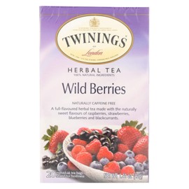 Twinings B25886 Twinings Herbal Wild Berries Tea - 6x20 Bag