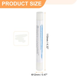 HARFINGTON 5pcs Wood Filler Sticks Wooden Wax Touch Up Furniture Repair Crayons for Scratch Hole Wood, Transparent