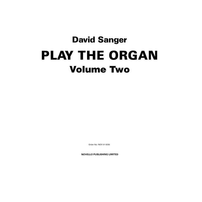 Play the Organ: v. 2