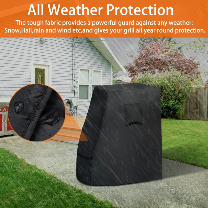 iCOVER Smoker Cover for Bradley Digital 4 Rack 600D Smokers