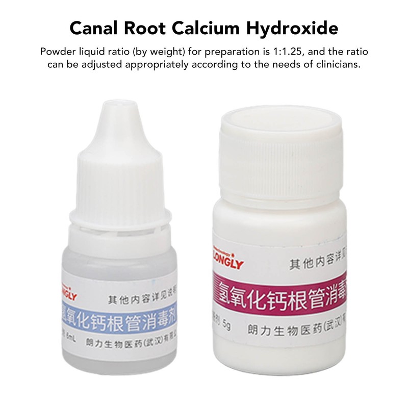 Dental Canal Root Calcium Hydroxide Cleaning Kit Deep Cleansing Safe