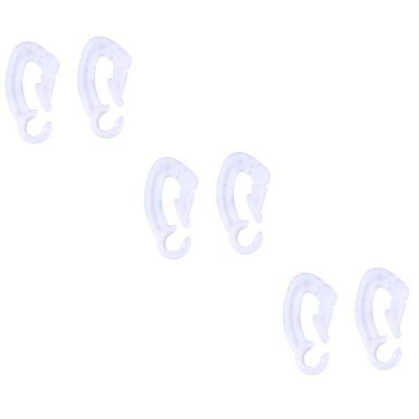 OHPHCALL 6pcs Lost Earphone Clips for Wireless Earbud Hooks for