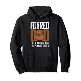 Fox Red Labrador Retriever Foxred Dad Pullover Hoodie
