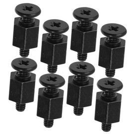 TEHAUX 8pcs SSD Motherboard Mounting Screws Head Computer Screws for Durable Connection Compatible with Asus Motherboards Easy to Install and Secure