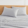 JELLYMONI 100% Natural Cotton Plaid Standard Pillowcases Set, 2 Pack