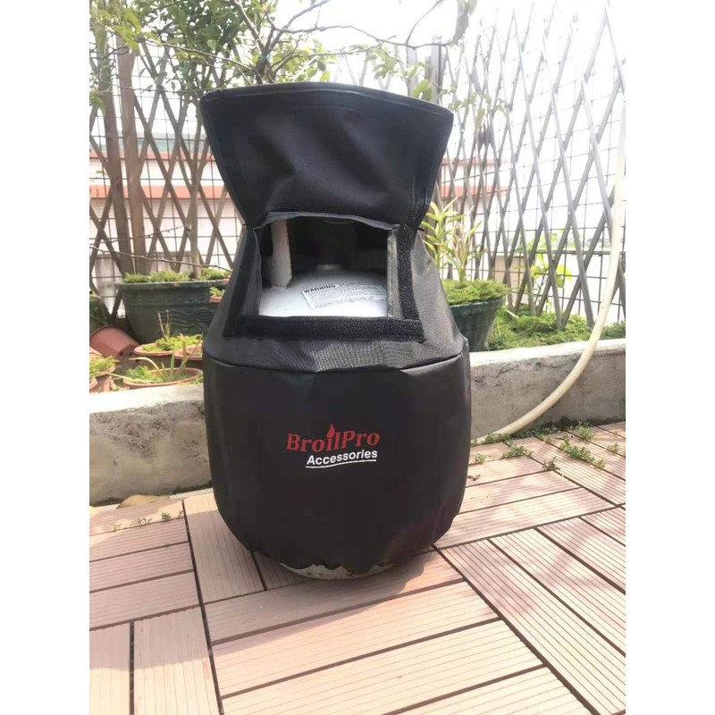 BroilPro Accessories Propane Tank Cover Fits 20-Pound Steel Propane Cylinder