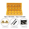 zouzmin - Insertos de rosca para torno, 11ER AG60 +