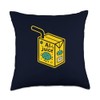 Funny AI Juice Artificial Intelligence Robot Tech Humor Throw Pillow