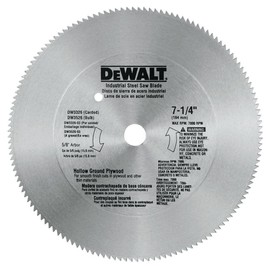DEWALT Hoja de sierra circular, 7 1/4 pulgadas, 40 dientes, corte de madera combinado (DW3325)