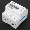 Single Phase Two Wire Energy Meter 4P LED Din Rail